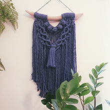 Load image into Gallery viewer, Denim Blue Wall Hanging
