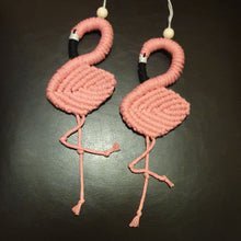 Load image into Gallery viewer, Flamingo Hanging charm - Bubblegum Pink
