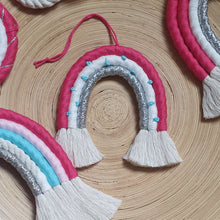 Load image into Gallery viewer, Special Edition Mini Macramé Rainbow - Spotty - Prevent Breast Cancer
