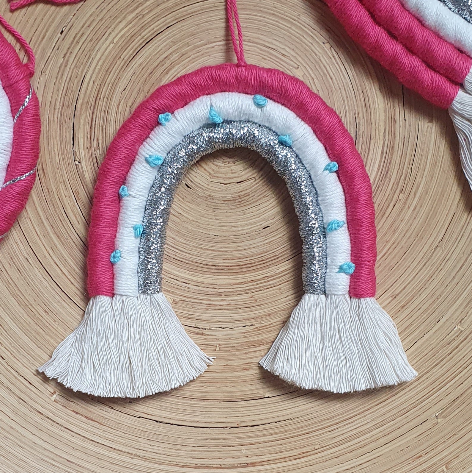Special Edition Mini Macramé Rainbow - Spotty - Prevent Breast Cancer