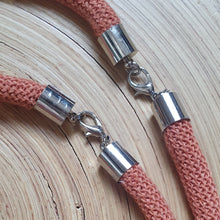 Load image into Gallery viewer, Serpentine Knot Necklace - Mustard
