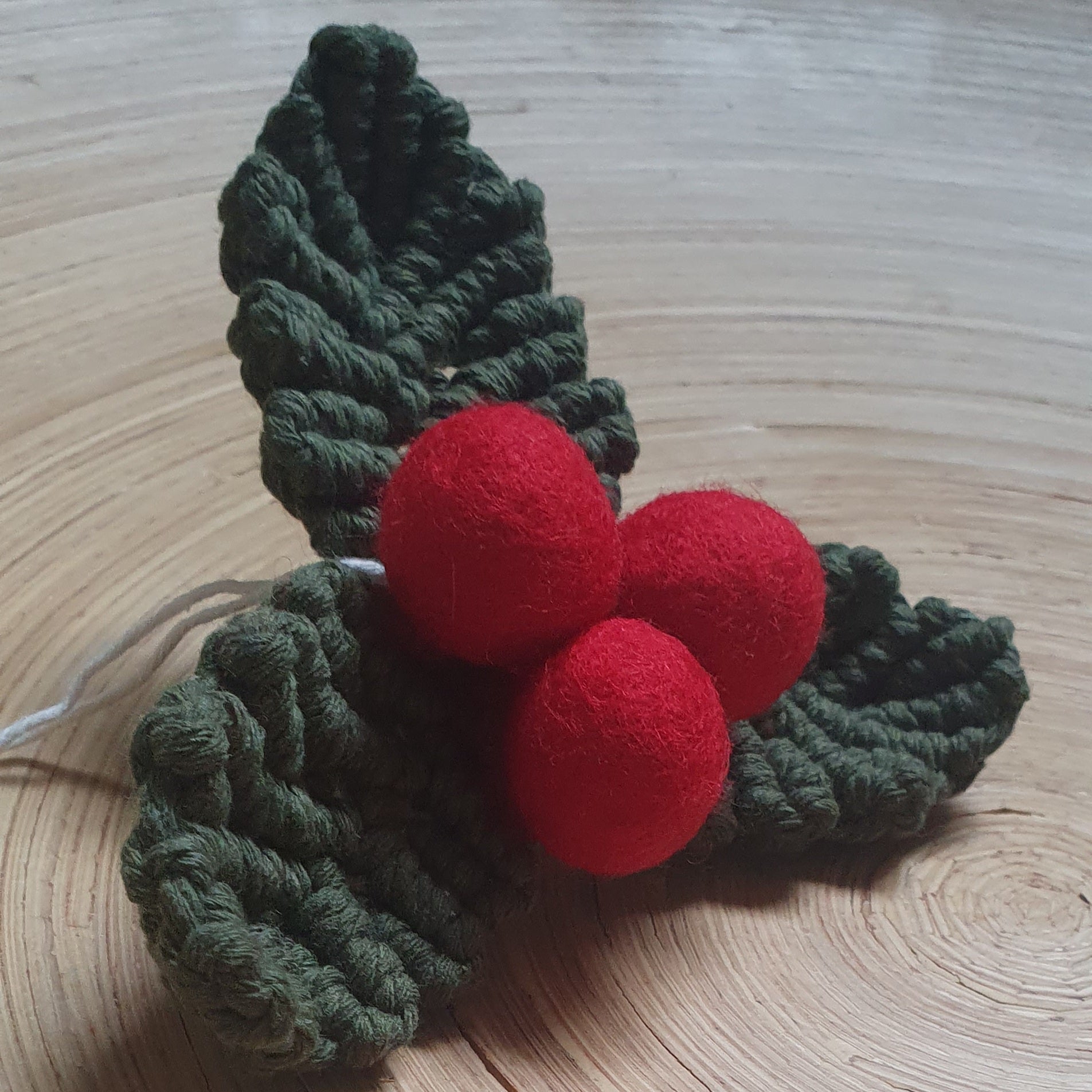 Holly Christmas decoration
