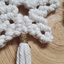 Load image into Gallery viewer, Double Hanging Five Pointed Star Christmas decoration - Natural
