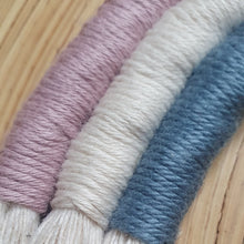 Load image into Gallery viewer, Mini Macramé Rainbow - Mauve/Teal

