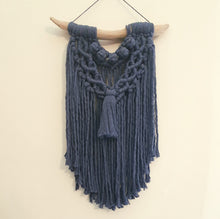 Load image into Gallery viewer, Denim Blue Wall Hanging
