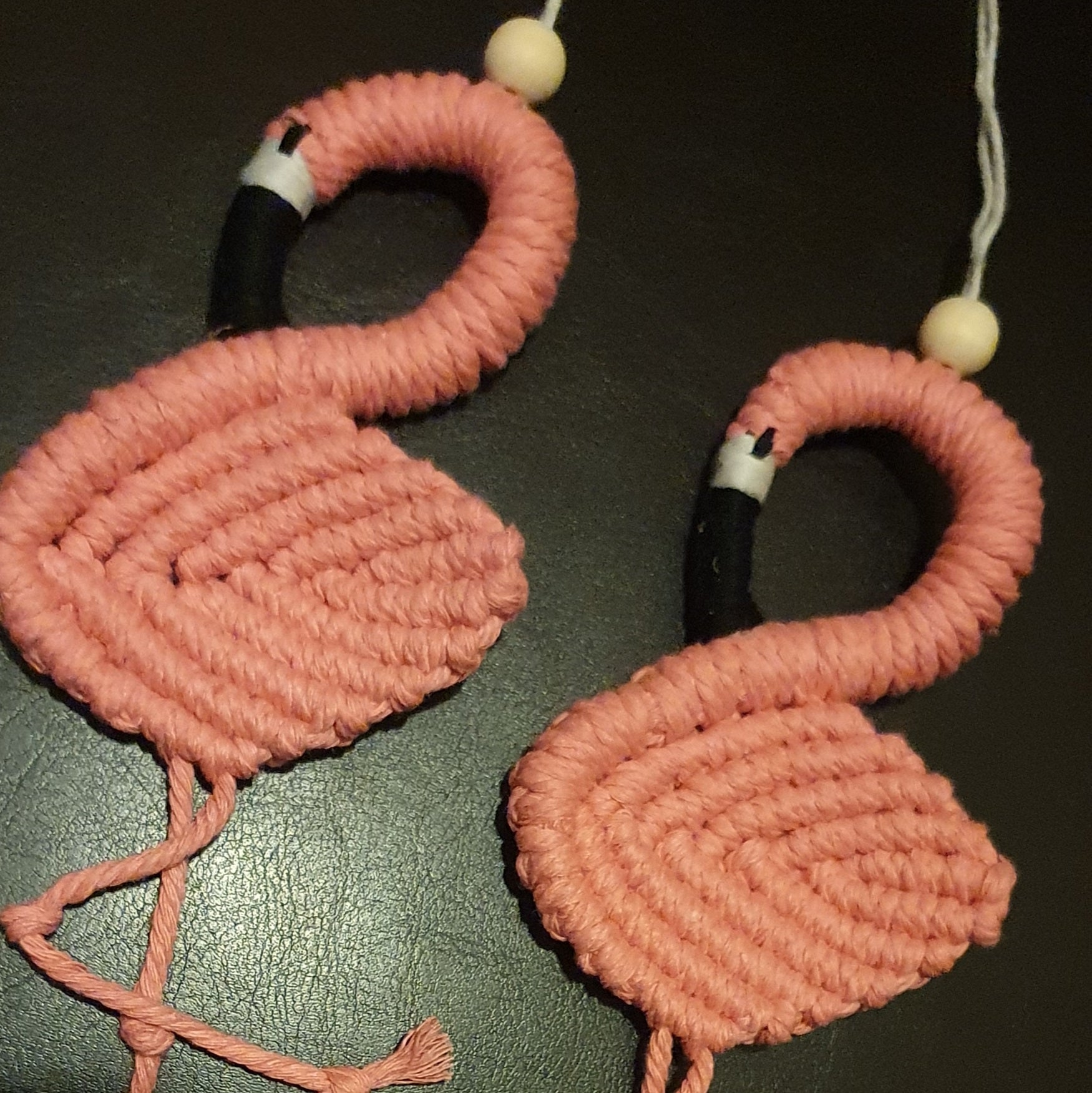 Flamingo Hanging charm - Bubblegum Pink