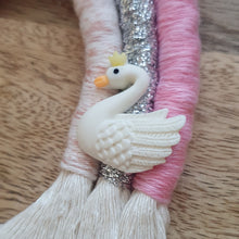 Load image into Gallery viewer, Mini Macramé Rainbow - Swan Charm Limited Edition
