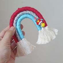 Load image into Gallery viewer, Mini Macramé Rainbow - Rocket Charm Limited Edition
