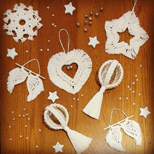 Load image into Gallery viewer, Snowflake Christmas decoration
