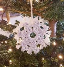 Load image into Gallery viewer, Snowflake Christmas decoration
