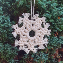 Load image into Gallery viewer, Snowflake Christmas decoration
