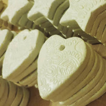 Load image into Gallery viewer, Mini Clay tree decorations. Hearts
